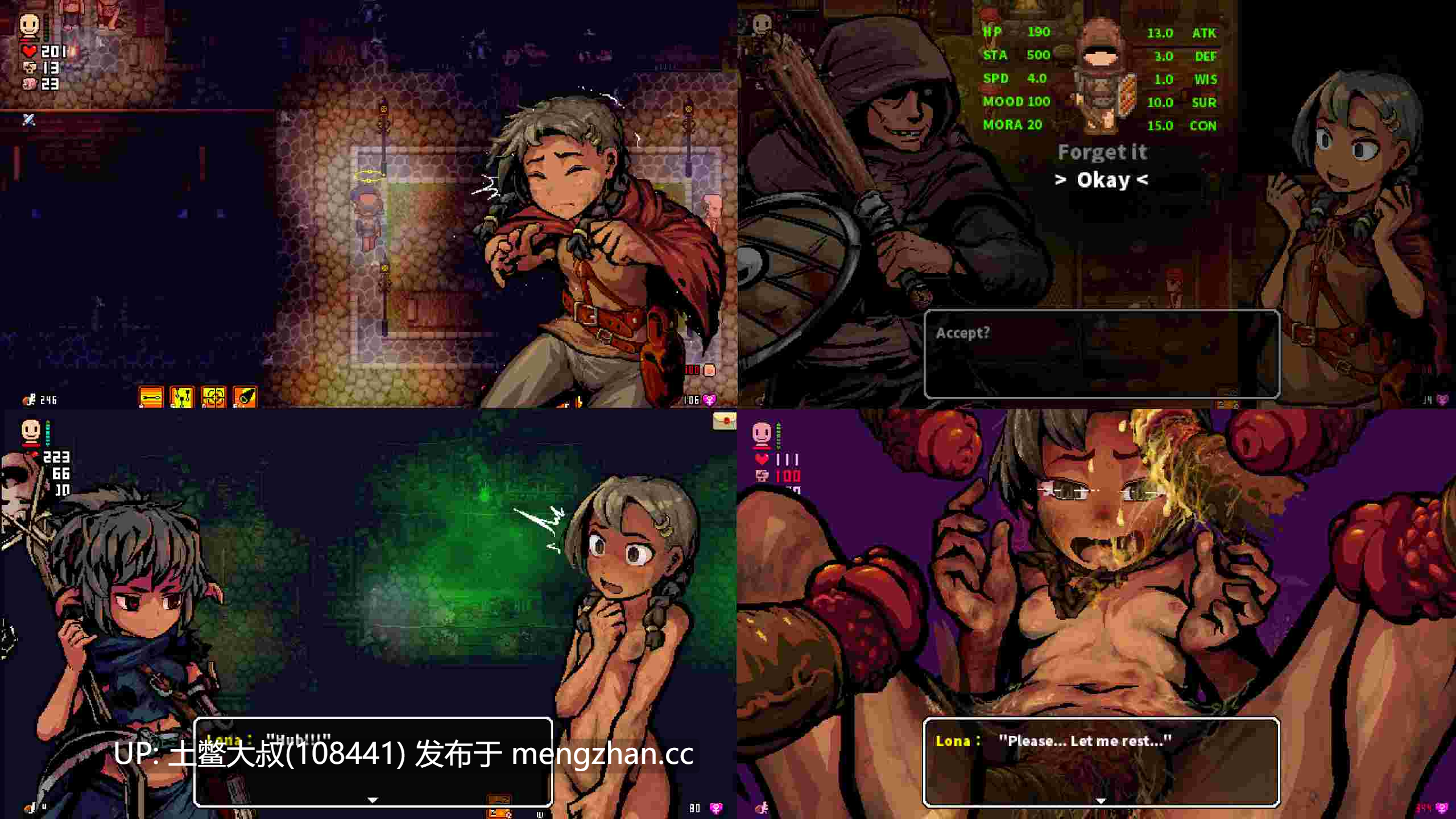 【2D日式RPG 女主 幻想 冒险 战斗 怪物 官方繁体】LonaRPG [B.0.10.3.10]-第3张图片-萌站