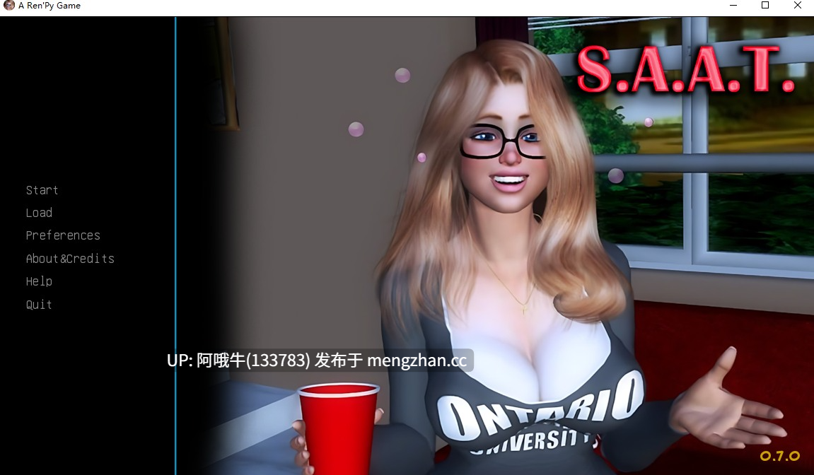 【3D/腐败/SLG/PC机翻/安卓生肉】SAAT：药物滥用意识培训  SAAT Substance Abuse Awareness Training [v0.7.0] [DarkMoonshine][2.38G]【序号4776】-第3张图片-萌站
