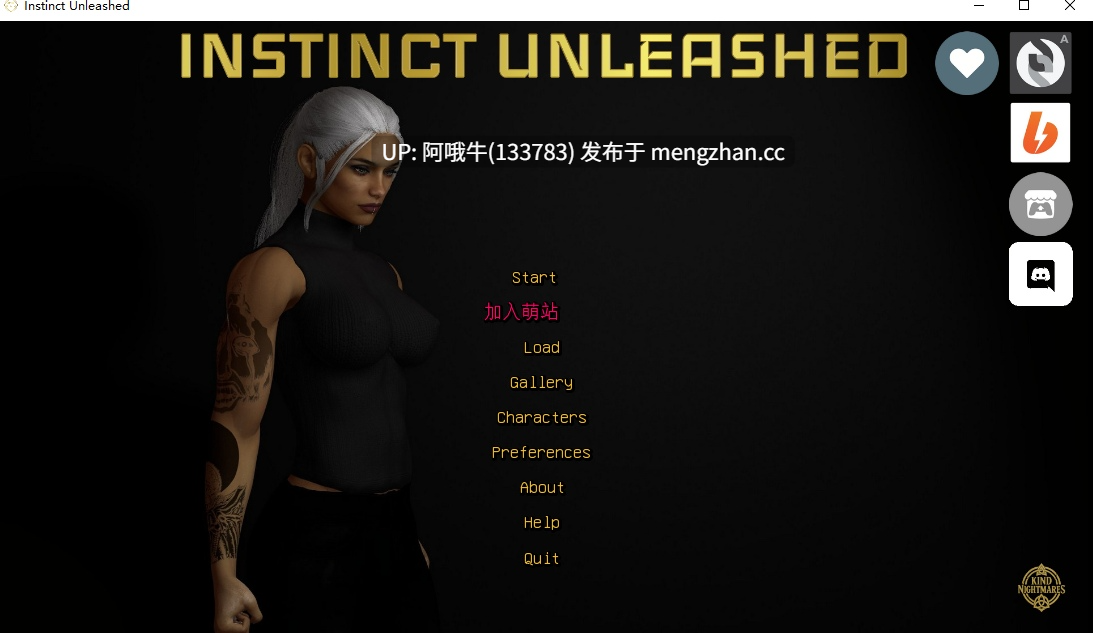 【欧美/3D/动态/SLG/PC/机翻/萌站内植】本能释放 [最终] Instinct Unleashed [Final] [Kind Nightmares][4.75G]【序号4781】-第5张图片-萌站