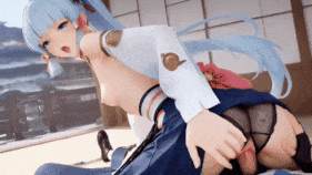 新作-Ayaka's moment of pleasure in kinky underwear Part.8【AI】-第5张图片-萌站