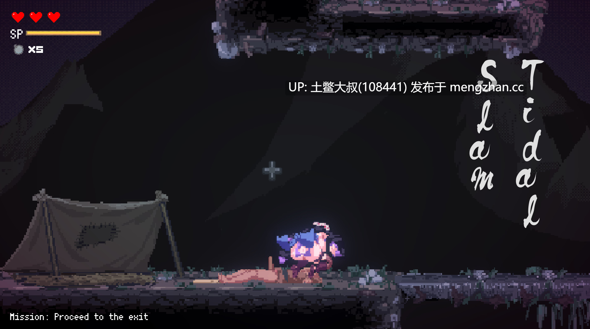 【2D日式ACT 横板战斗 女主 冒险 生肉】红莲忍者卷轴 Red Lotus Ninja Scroll [v0.1.0 Alpha]
