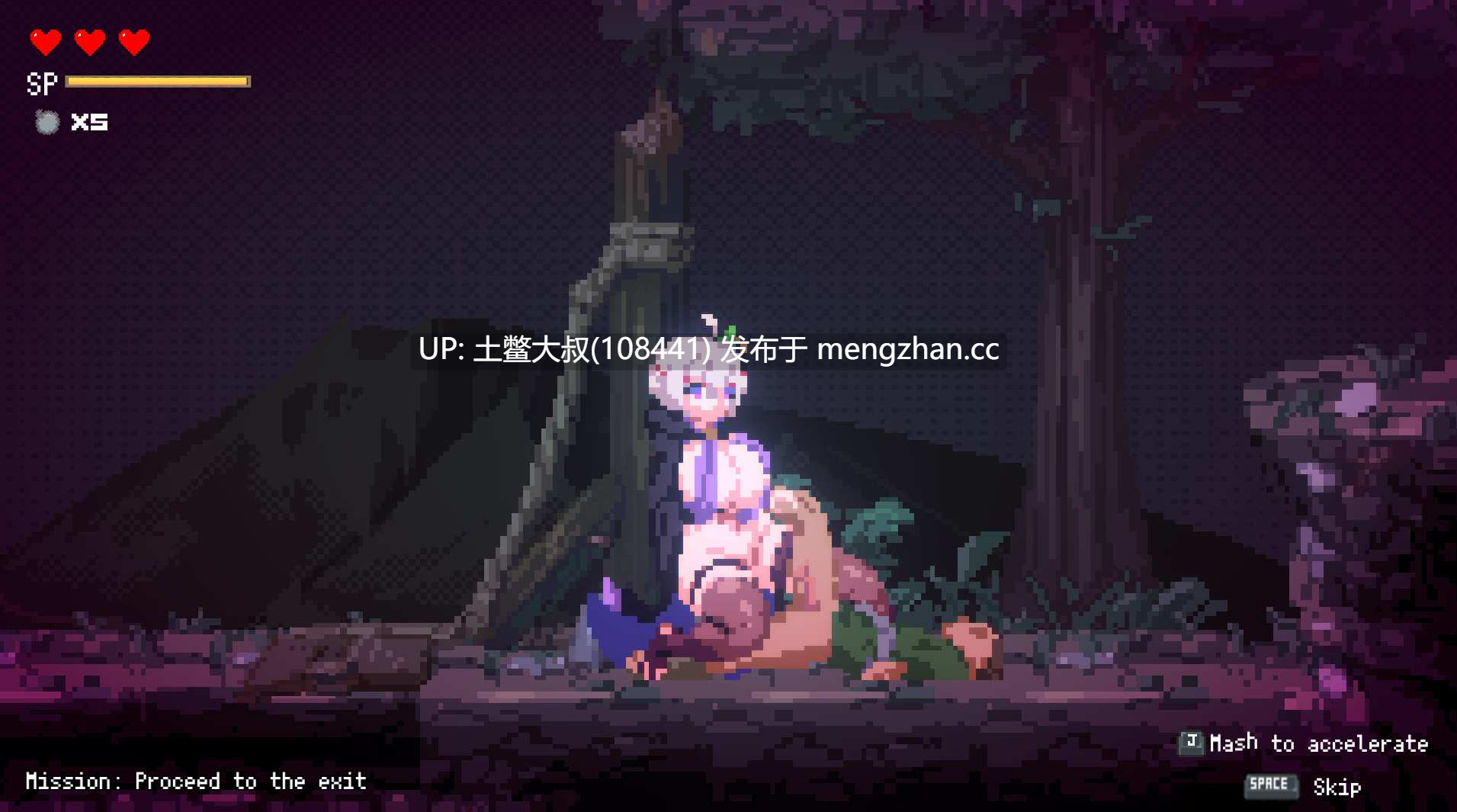 【2D日式ACT 横板战斗 女主 冒险 生肉】红莲忍者卷轴 Red Lotus Ninja Scroll [v0.1.0 Alpha]-第4张图片-萌站