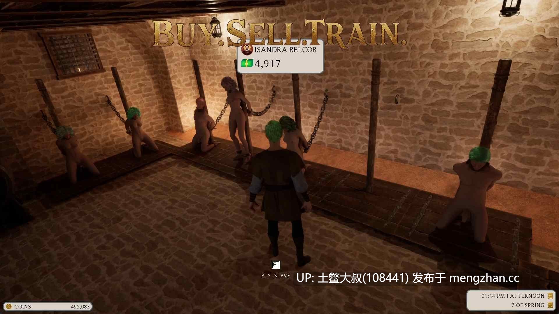 【3D欧美RPG开放航海 强奸 奴隶 冒险 沙盒 经营 生肉】未知的欲望 Uncharted Desires [v1.0 Alpha] 4.6GB-第2张图片-萌站