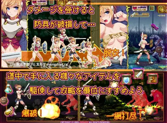  [像素ACT/动态] 少女骑士之剑 ソード・オブ・ガーリッシュナイト 正式版v1.0-第2张图片-萌站