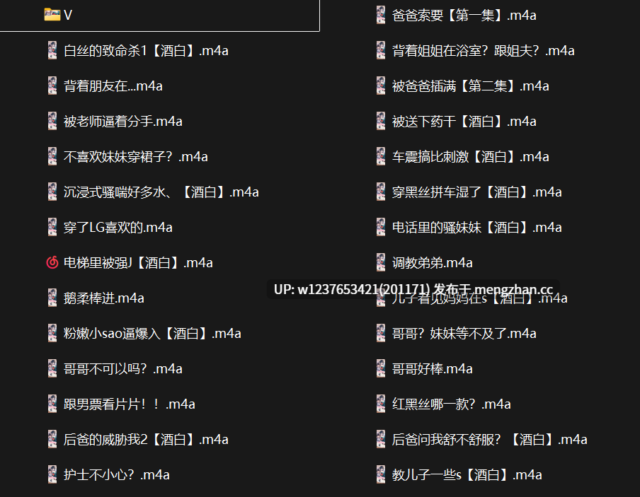 【少御音】巨乳御姐【酒白】渔网袜性感自慰+全中文音声90套合集【1.2G】