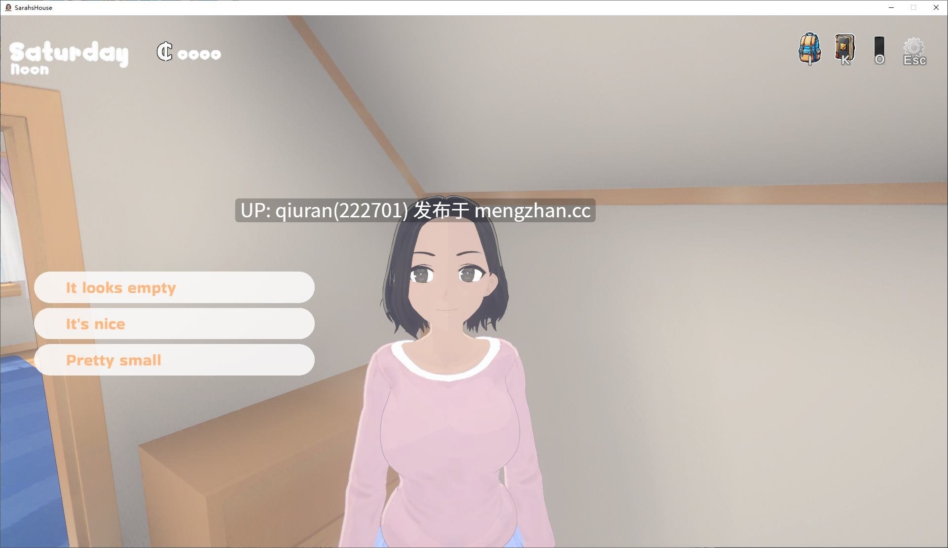 【日式3D/动态】Sarah’s House v0.8.1 步兵测试版【更新/1.9G】-第5张图片-萌站