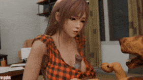 【2K/无修】新作-[Wgqhs]-Samus and honoka and dog -2K萨姆斯&穗乃果 性感女神激情双飞 换狗性交