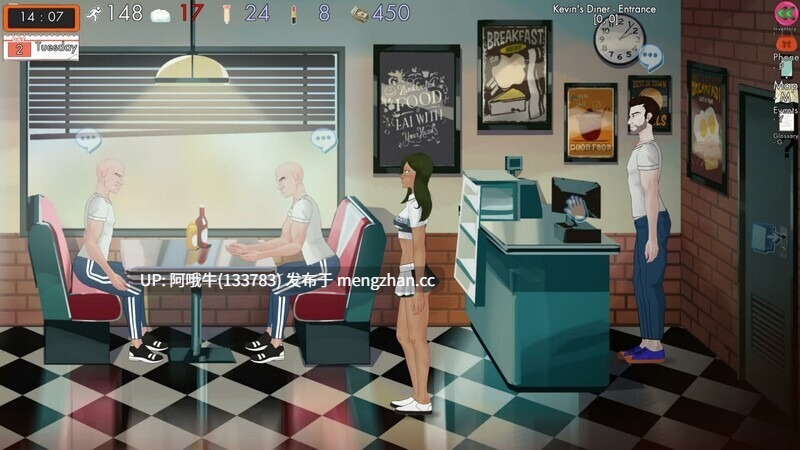 【SLG/PC机翻/安卓生肉/开放世界】城市中的无意识者 Unaware in the City v39a 机翻步兵版 [1.1G新作]【序号4833】-第5张图片-萌站