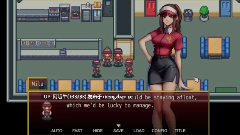 【RPG/机翻/2d/步兵/萌站内植】 快餐女友 fast food Girlfriend AI汉化步兵版 [800M新作]【序号4862】