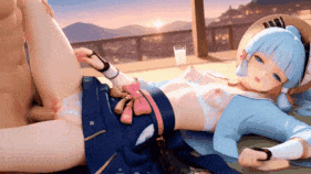新作-Ayaka's moment of pleasure in kinky underwear Part.10【AI】