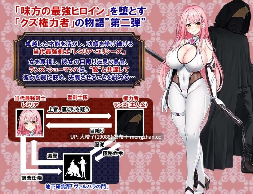 [RPG汉化PC异种强奸] [一歩も下がるな!!!]閃紅戦姫レミリア～剣聖を蝕む淫獄の「後遺症」～Ver1.00+存档 [1.35G]-第6张图片-萌站