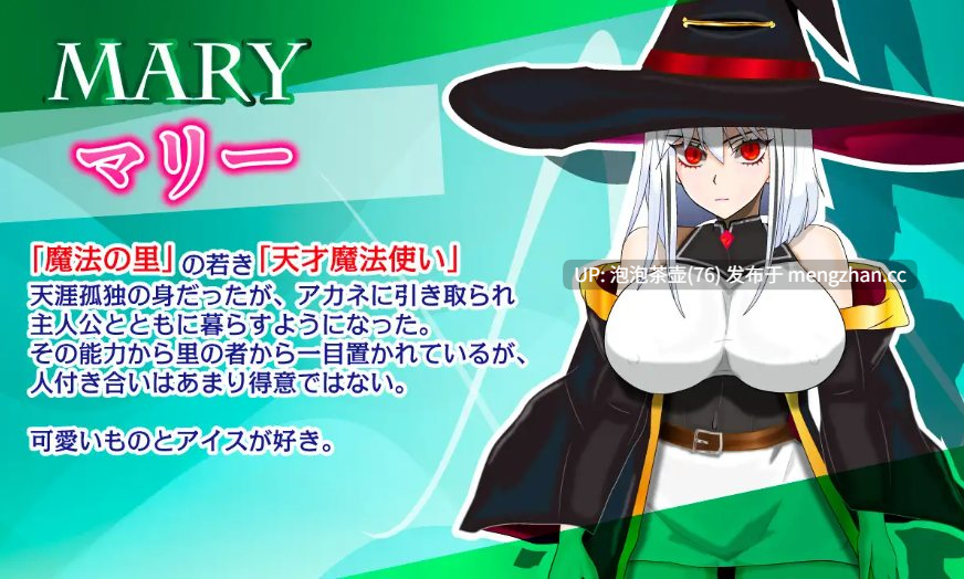 【RPG/汉化/NTR/PC】魔法之乡的繁荣景象 - 天才魔法少女玛丽与受孕仪式 AI汉化版 v1.0-第2张图片-萌站