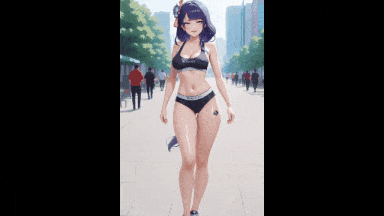 [2DAI动画] [BlackedAIBabes] 雷电将军是+零二+Marnie-第2张图片-萌站