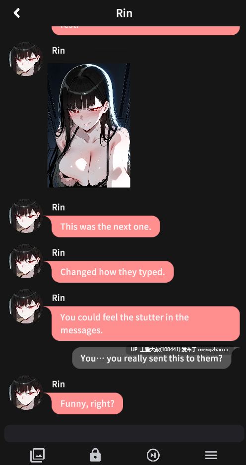 【2D日式SLG 手机模拟器 AICG 官方中文】NTR 聊天 她的不忠秘密 NTR Chat Her Unfaithful Secrets [v0.11]