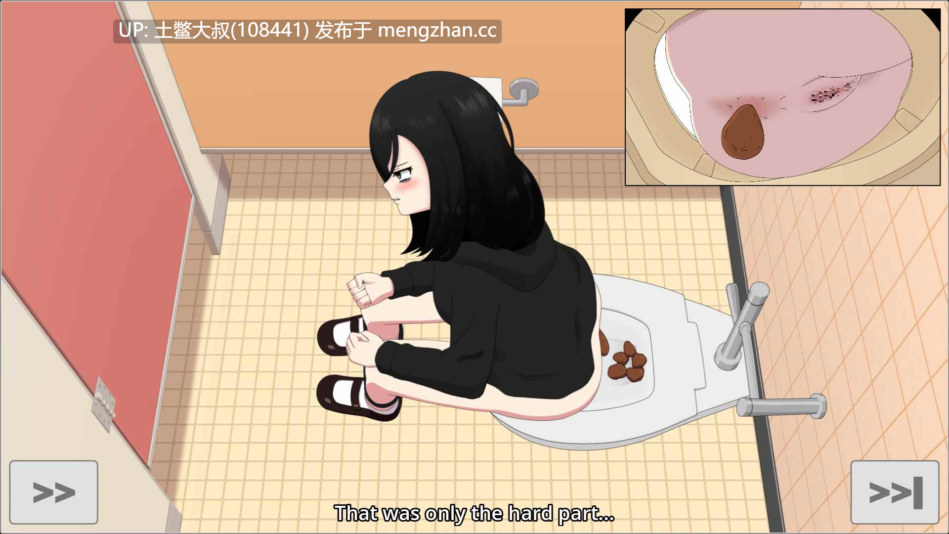 【2D日式互动类RPG 校园 含粪便 模拟器 生肉】厕所女孩游戏2 Toilet Girl Game 2 [v2.11 Beta]