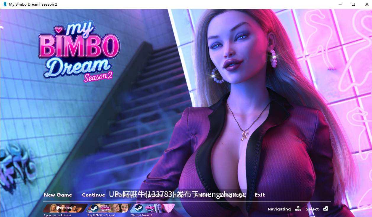 【欧美/SLG/PC/机翻/更新】我的梦 My Bimbo Dream [S2 v2.0.5] [MBD][3.38G]【序号4902】-第2张图片-萌站