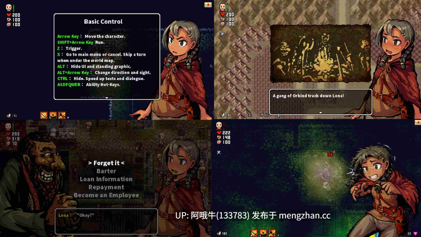 【黑暗幻想/RPG/PC/官中】洛娜的世界 LonaRPG [B.0.10.3.10] [EccmA417]【745M】【序号4914】-第8张图片-萌站