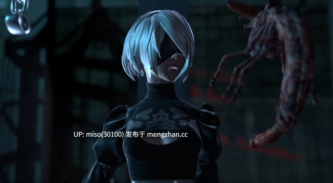 1.[Blender@Eevee] 2B with Insect[720P30fps]-第3张图片-萌站