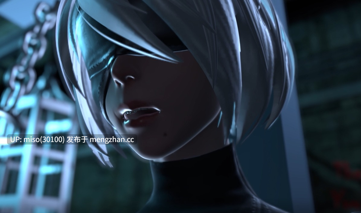 1.[Blender@Eevee] 2B with Insect[720P30fps]-第4张图片-萌站