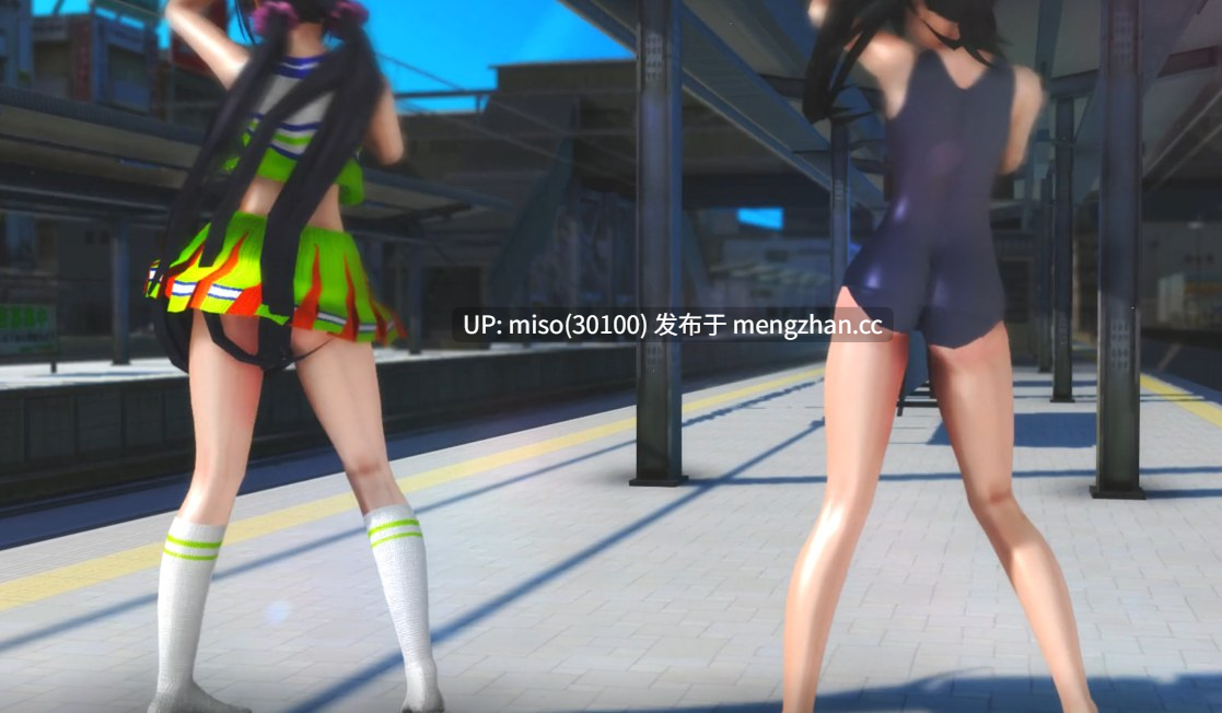25.电车站台少女淫舞