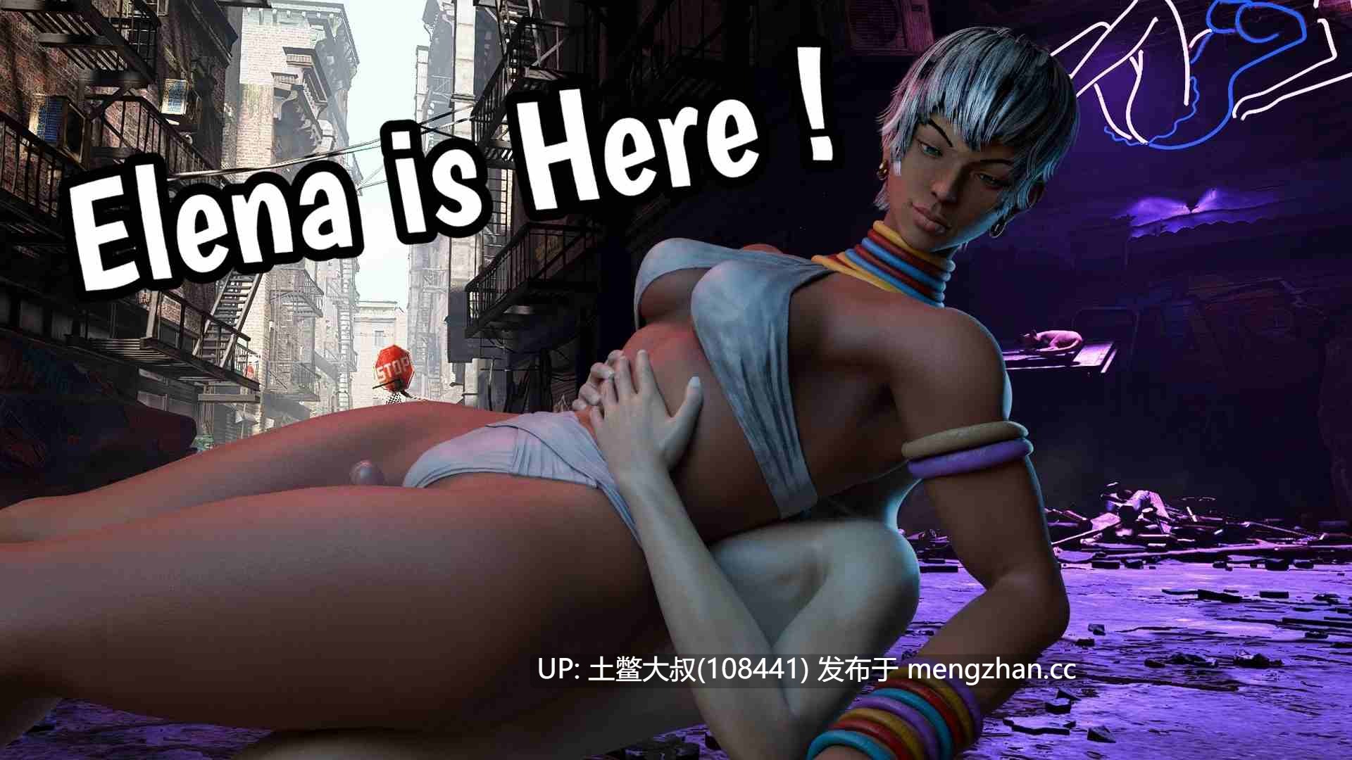 【3D同人SLG 街霸 动态 男主 战斗 回合制 奇幻 机翻】街头斗士成人游乐场 Street Brawlers Adult Playground [Battle 9]-第21张图片-萌站