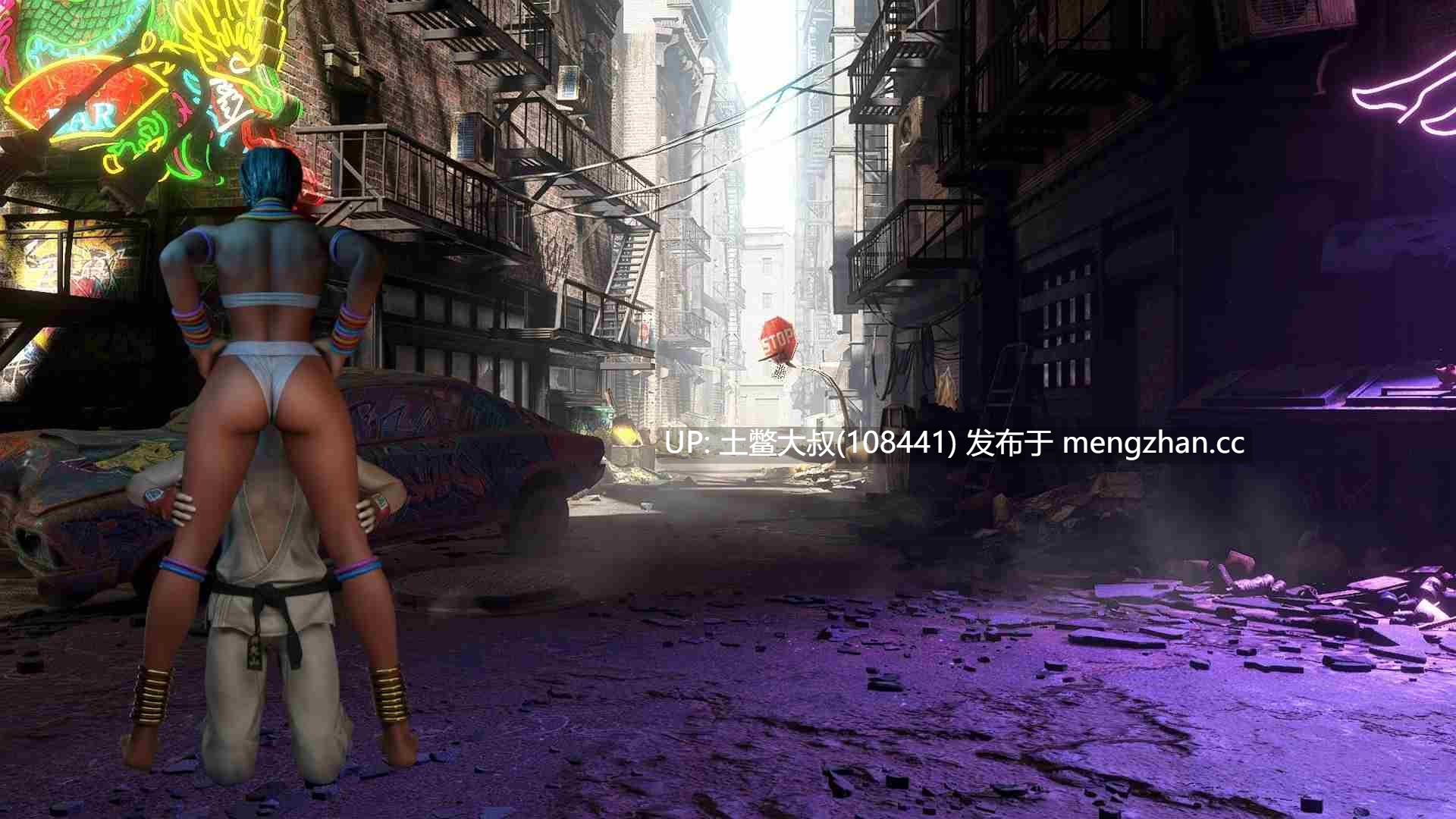 【3D同人SLG 街霸 动态 男主 战斗 回合制 奇幻 机翻】街头斗士成人游乐场 Street Brawlers Adult Playground [Battle 9]-第22张图片-萌站