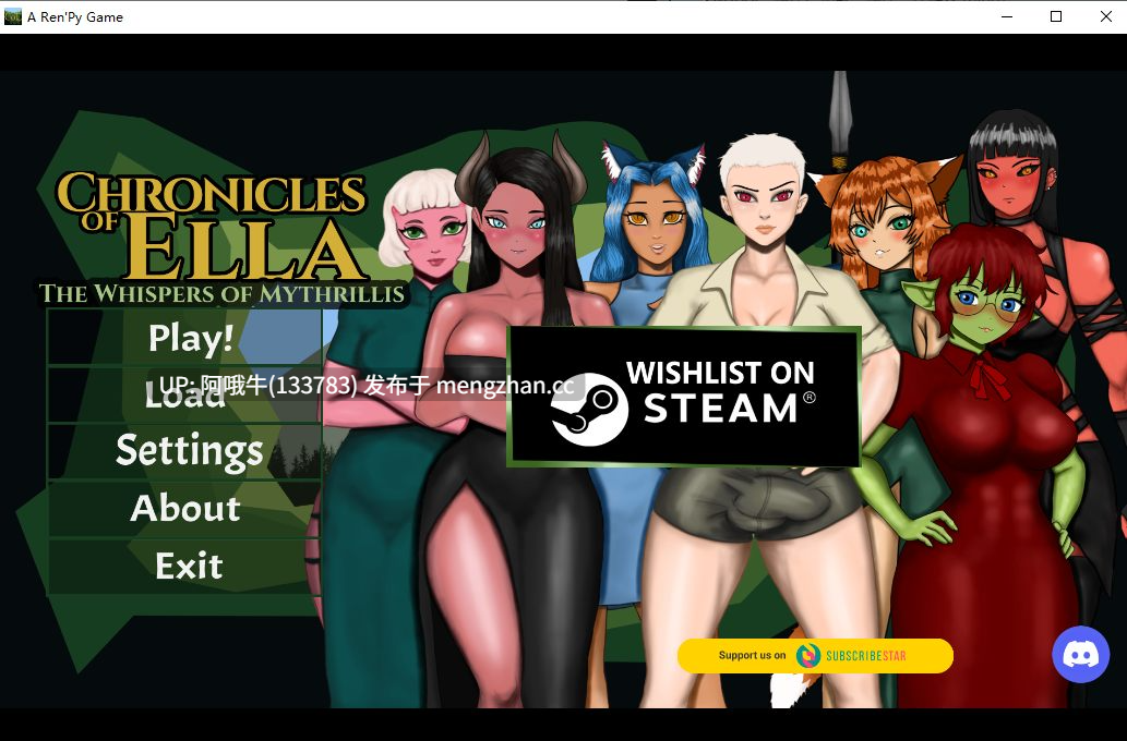 【2D/同性/SLG/PC机翻/安卓生肉/萌站内植】艾拉编年史 Chronicles of Ella [demo3] [Vewdew]【361M】【序号4937】-第2张图片-萌站
