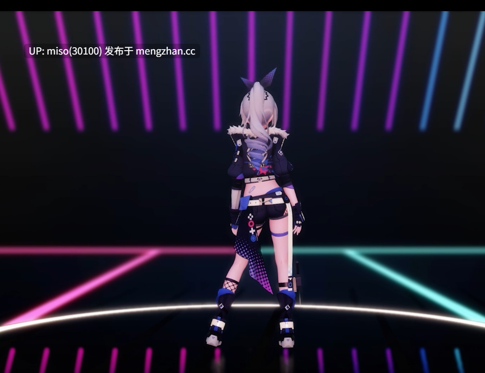 8.Iwara - [Dance&Sex] Silver Wolf-Queencard