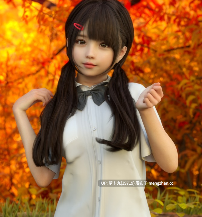 【精品CG/萌盘】[SR3DART] ゆりな 〜彼女が巫女でかわいい〜-第3张图片-萌站
