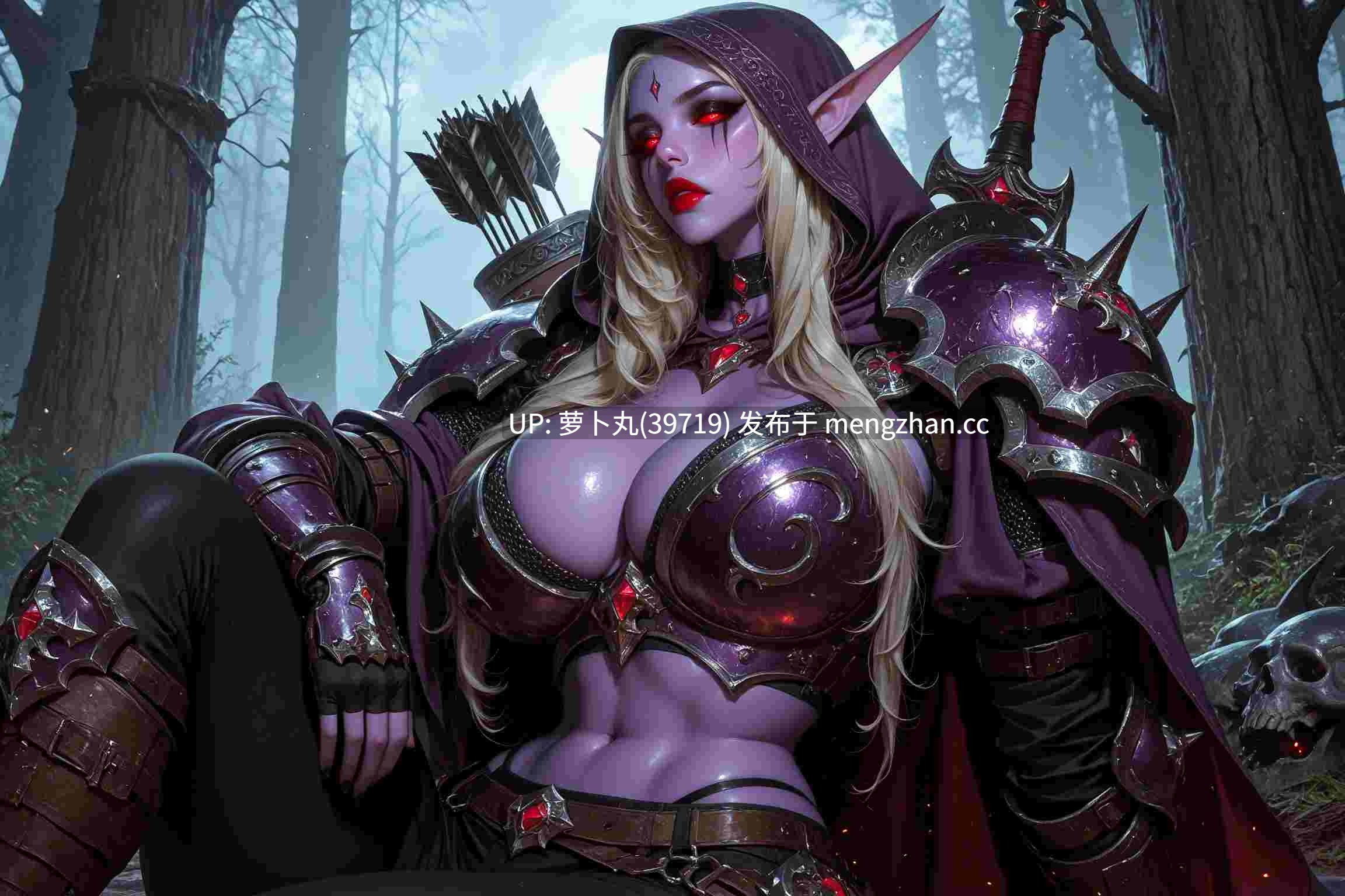 【高清AI/萌盘】Sylvanas+Windrunner-第3张图片-萌站