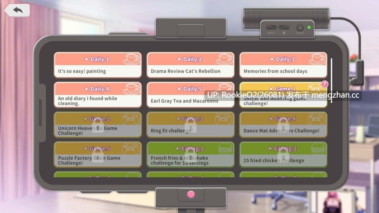 [SLG/官中/PC]  直播开始！VTuber 训练  v1.0.2 官方中文步兵版 [700 M]  -第8张图片-萌站