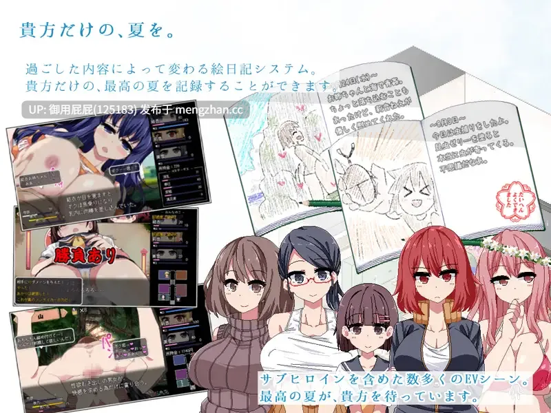 [像素风SLG/NTR/动态/魔改] 夏日狂想曲:乡间的难忘回忆 v2.07 韩版 AI汉化版+存档 [2.60G]-第7张图片-萌站