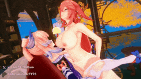 新作-【Genshin impact】 Kokomi x YaeMiko FutaSex (Request)-第8张图片-萌站