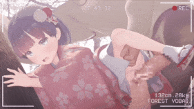 新作-[Udon] Kimono Cutie girl 没有漏点已模糊-第2张图片-萌站
