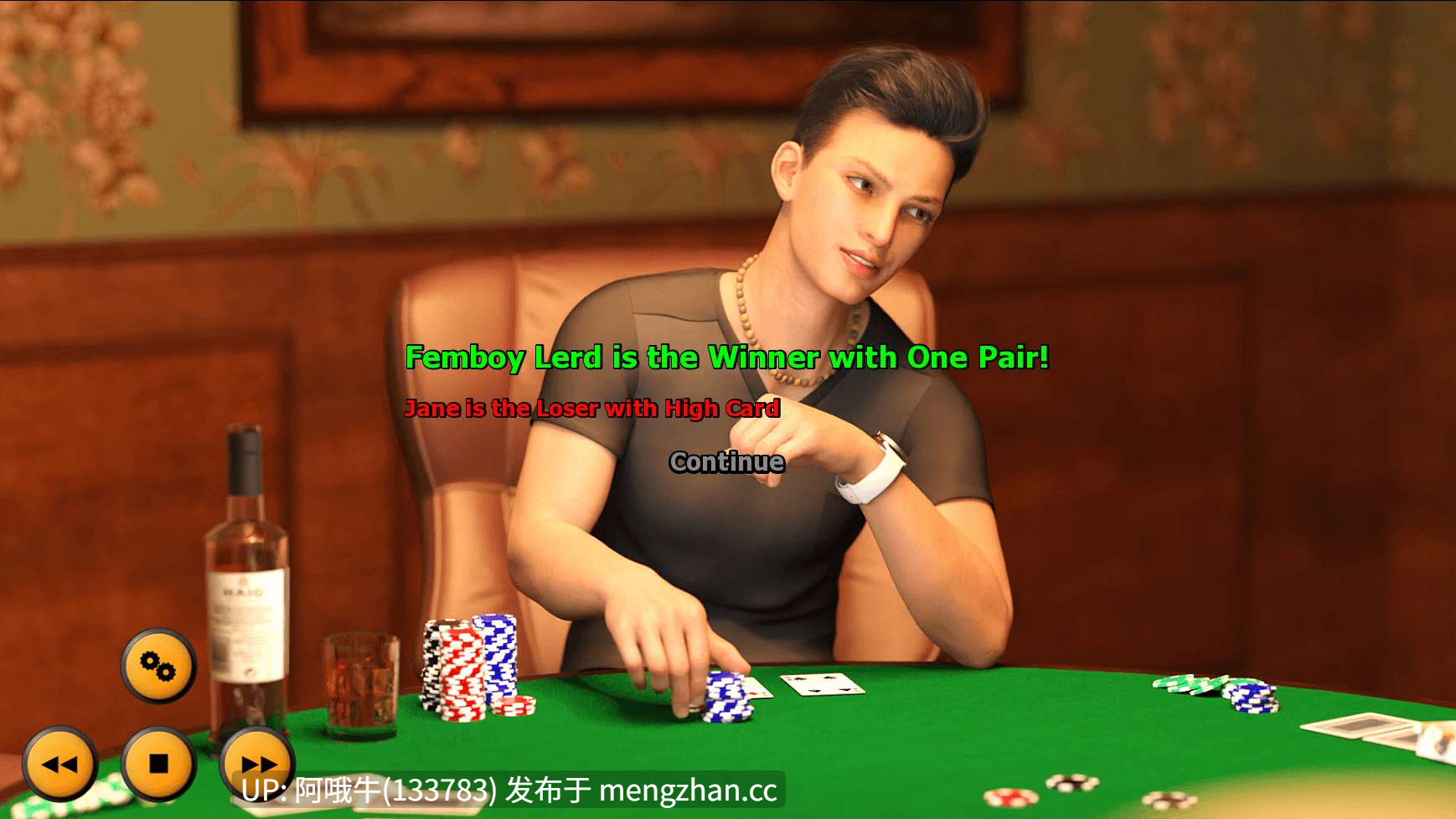 【SLG/卡牌/PC/机翻】我亲爱的日记：脱衣扑克 5 My Dear Diary Strip Poker 5 [v0.2] [Sofia XXX]【312M】【序号4967】-第11张图片-萌站