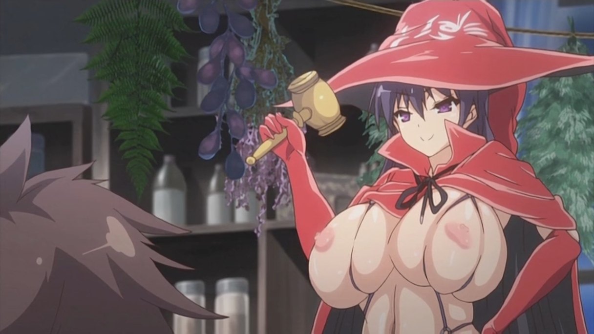 逆転魔女裁判 ～痴女な魔女に裁かれちゃう～ pinkpineapple 粉菠萝 里番合集 呆萌合集 逆转魔女裁判 ～痴女な魔女に裁かれちゃう～-第4张图片-萌站