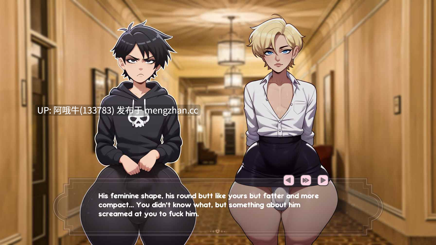【SLG/AICG/腐败/PC机翻/安卓生肉】伪娘酒店 FEMBOY HOTEL [v0.3] [FH Studios]【333M】【序号4996】-第4张图片-萌站