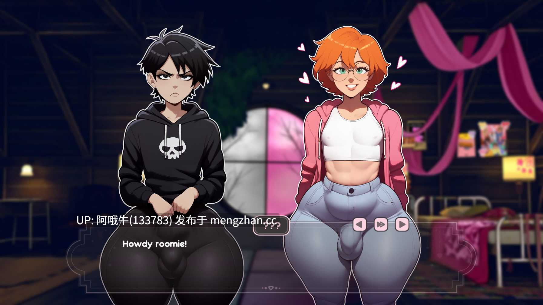 【SLG/AICG/腐败/PC机翻/安卓生肉】伪娘酒店 FEMBOY HOTEL [v0.3] [FH Studios]【333M】【序号4996】-第6张图片-萌站