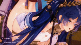 新作-[WutheringWaves & Genshin] Raiden Shogun x Iuno Futa💕Sex (Request)++++【BlueArchive】Double Shiroko 作者水印-第4张图片-萌站