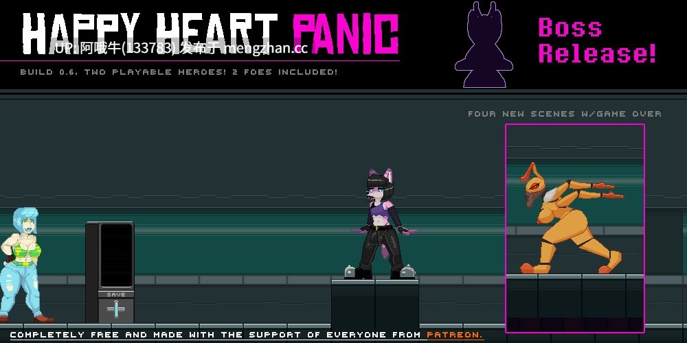 【横板/ACT/毛茸茸/战斗/PC/生肉】快乐心慌 Happy Heart Panic [Build 23 SS] [Doggie Bones][145M]【序号5014】-第4张图片-萌站