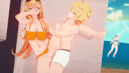 【无修/爆操/乳交】夏日...沙滩...芙芙-第3张图片-萌站