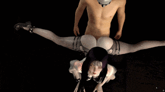 [3D动画/VAM] fengying：黑丝巨乳骚鸡 极品黑丝巨乳御姐激情爆肏中出 [1.8G]