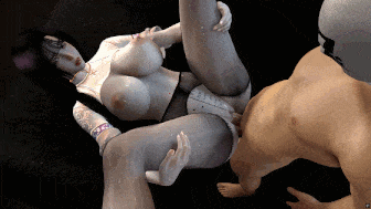 [3D动画/VAM] fengying：黑丝巨乳骚鸡 极品黑丝巨乳御姐激情爆肏中出 [1.8G]-第3张图片-萌站