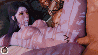 [3D动画/TR Sensual Studio] 大佬25.10月作品：Wet Dreams 性感御姐传教士体位爆肏中出 [2.3G]-第3张图片-萌站