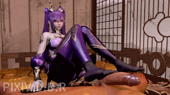[3D动画/VAM] D.D.R：紫妍 性感美少女黑丝美脚足交榨精 [1.24G]-第4张图片-萌站