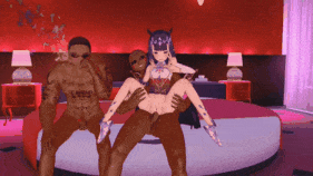 新作-Koseki Bijou Gangbang (Ina'nis Cosplay)++++Ninomae Ina'nis Gangbang (Biboo Cosplay)