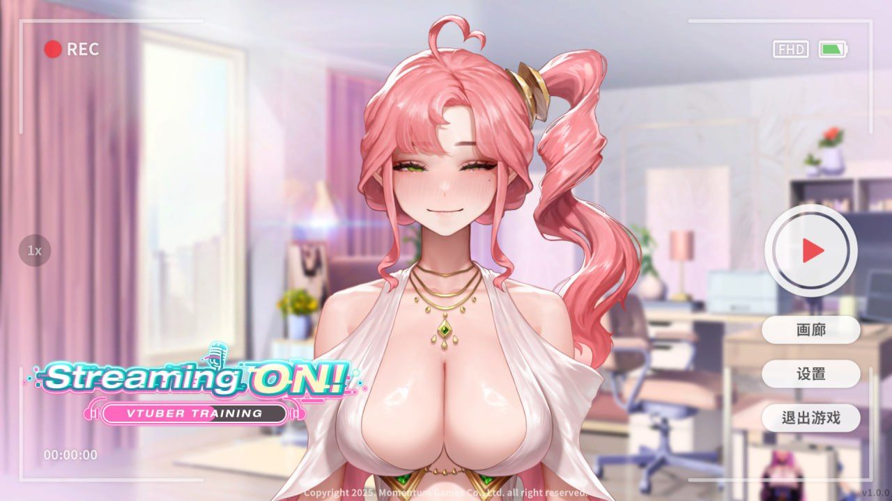 [互动SLG/中文/步兵全动态] 直播开始！VTuber出道指南 Streaming ON! VTuber Training Ver1.0.2 官方中文步兵版 [600M/更新/全CV]-第3张图片-萌站
