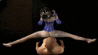 [3D动画/VAM] 115313wang(黑仔)：紫灵(一小时合集) 极品黑丝长腿御姐多体位爆肏中出 [2.6G]