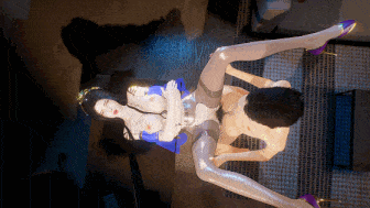 [3D动画/VAM] 115313wang(黑仔)：紫灵(一小时合集) 极品黑丝长腿御姐多体位爆肏中出 [2.6G]-第6张图片-萌站