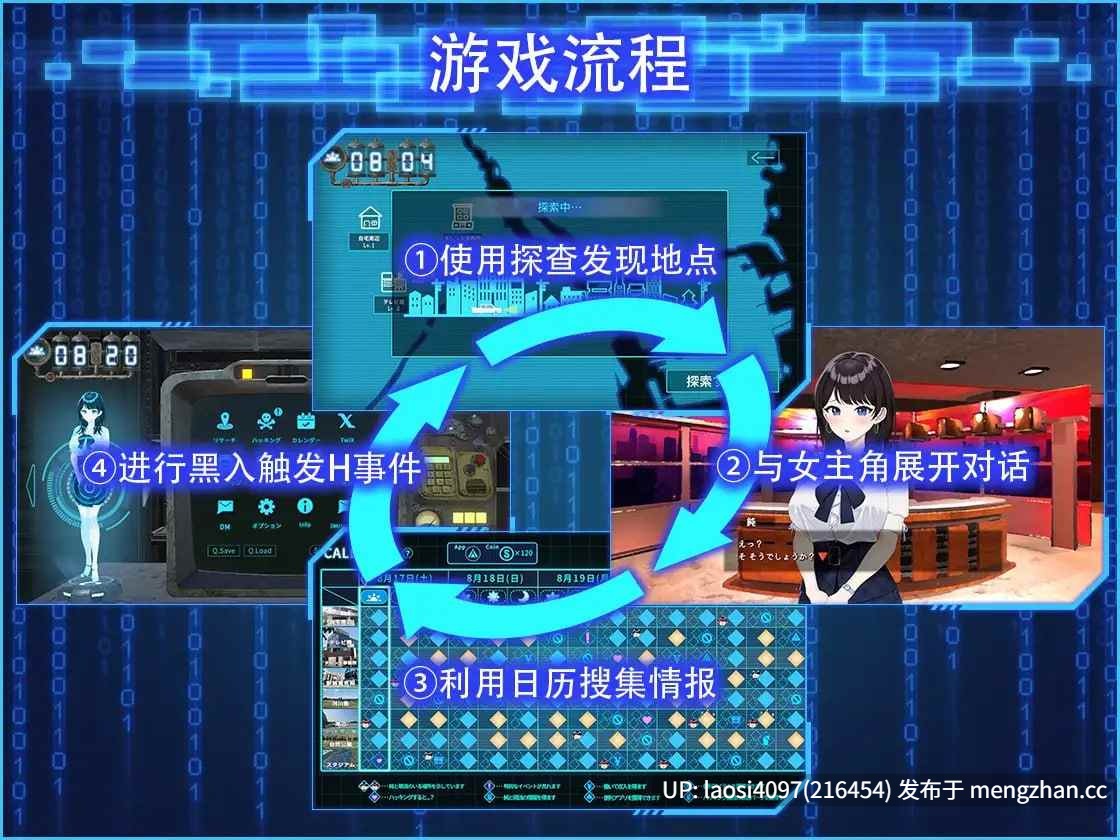 [3D/PC]#LOOK.hacII 手机摄像头x盗摄    #LOOK.hacII -ルック・ハックII- v1.5 官方中文版-第2张图片-萌站